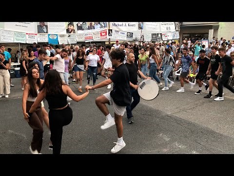The Dabke dance during the 2021 Lebanese Heritage Day festival