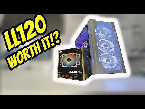 Install Instructions and Review of the Corsair LL120 RGB Fans