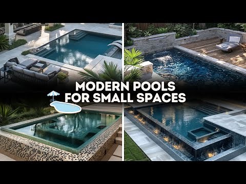 125+ Modern Small Pool Ideas for 2025 | Budget-Friendly Backyard Pools & Trends!