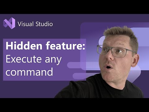 Execute any command in Visual Studio