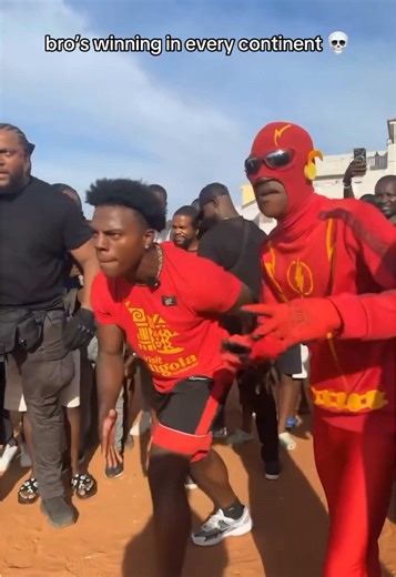 Bolt's Reaction to Speed's Race vs. African Flash