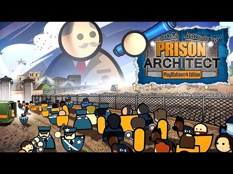 Prison Architect PS4 - All Day and a Night Update! - Prison Architect PS4 Gameplay [Sponsored]