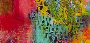 Abstract Art Explorations: 17 Acrylic Techniques