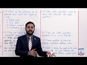 Allied Schools - Class 9 - Physics - Chapter 2 - Lecture 12 - Exercise Questions 2.8 to 2.14