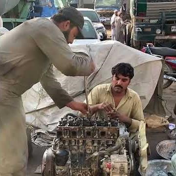 Restoring the Legendary ISUZU 4JB1 Engine With Basic Tools!