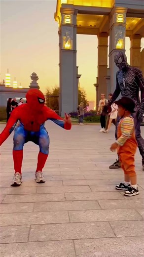 Spiderman Dance Surprise by a Talented Boy