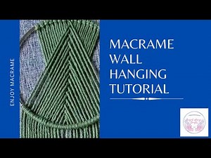 Macrame wall hanging tutorial | Boho and/or Farmhouse Decor