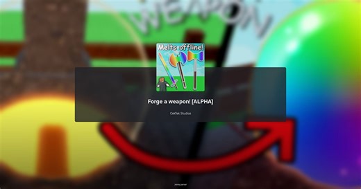 Forge a weapon! codes (July 2025)