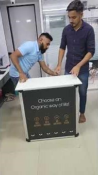 Rectangle MDF Promotional Table Set up Less than 1 minute