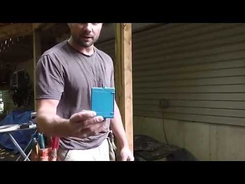 Installing a Plastic Nail-on Electrical Box