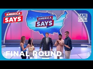 Can they get them all in time? | America Says | Final Round