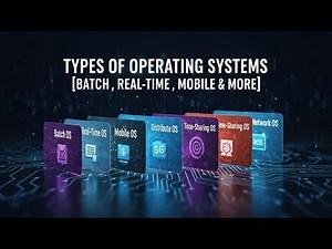 Types of Operating Systems (OS) | Batch, Real-Time, Mobile, Network & More | All OS Types Explained