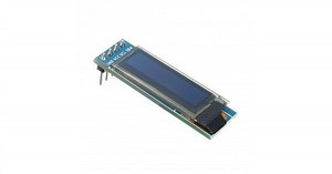 0.91-inch 128x32 I2C OLED Display - Blue