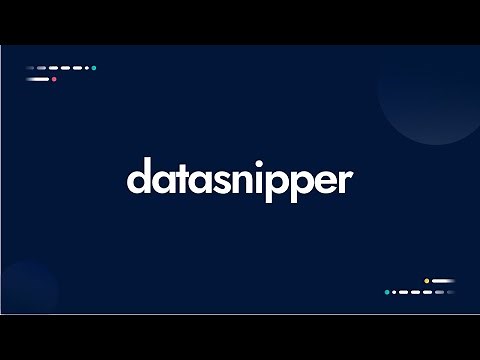 Introduction - DataSnipper