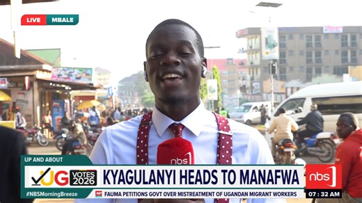 4.4K views · 188 reactions | VIDEO: NUP presidential candidate Robert Kyagulanyi Sentamu continues his Eastern campaign trail today in Manafwa and Namisindwa Districts, marking Day 3 of his Elgon region tour. #NBSMorningBreeze #UgVotes2026 #NBSUpdates | NBS Television | Facebook