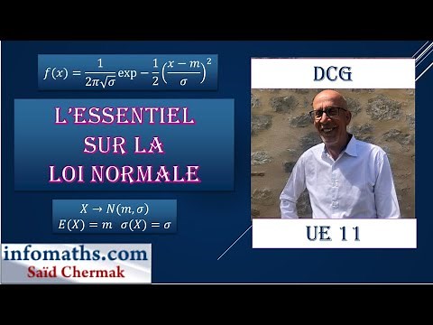 LOI NORMALE. DCG. UE 11