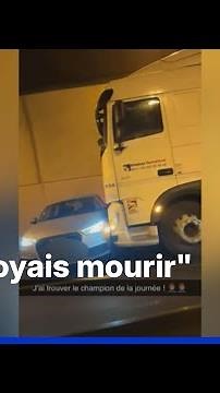 Chambéry: un automobiliste poussé par un camion sur 300 mètres dans un tunnel