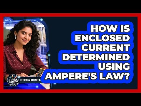 How Is Enclosed Current Determined Using Ampere's Law?
