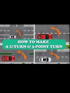 Master U-Turns & 3-Point Turns: Real Road Scenarios