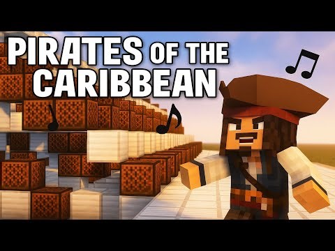 Pirates of the Caribbean in Minecraft (Full Note Block Cover)