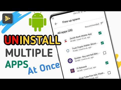 How To Uninstall/Delete Multiple Apps At Once On Android Phone