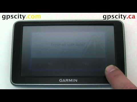 How to Reset the Garmin nuvi 2450 and 2460 with GPS City