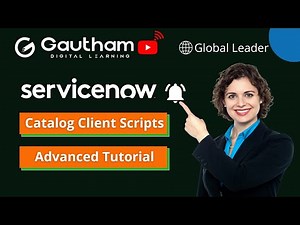 Catalog Client Script | ServiceNow Admin and Development Training | ServiceNow Tutorials