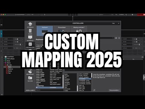 Custom Mapping in Virtual DJ | Latest 2025 Tutorial – Custom Buttons for Crossfader, Loops & Mixing