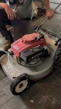 Trying to Fix my 1980s Honda HR214 “Easy Start” Push Mower.
