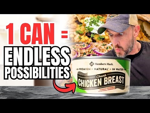 The ULTIMATE Canned Chicken Recipe Guide! [14 MUST-TRY Meals!] 🥫🔥