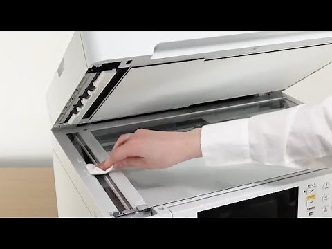 ADFからのコピー結果に黒いスジが出る / If a black line appears when copying from the ADF