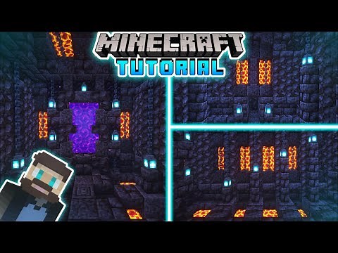 Minecraft Tutorial | Nether Portal Build | 1.16