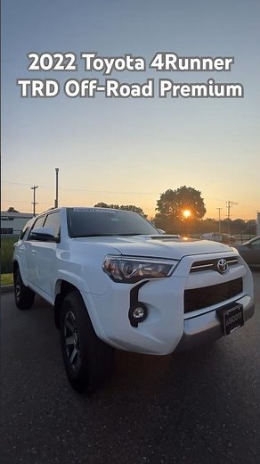 Toyota 4Runner TRD Off-Road Premium | Blizzard Pearl