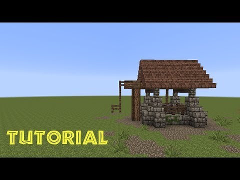 Minecraft Tutorial - einen Brunnen bauen - build a well