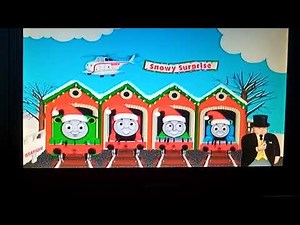 Thomas and friends dvd menu 2022: Thomas ' Snowy Surprise