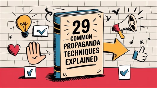How propaganda works - 29 techniques explained