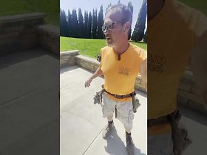 How to build curved stairs on a composite deck.