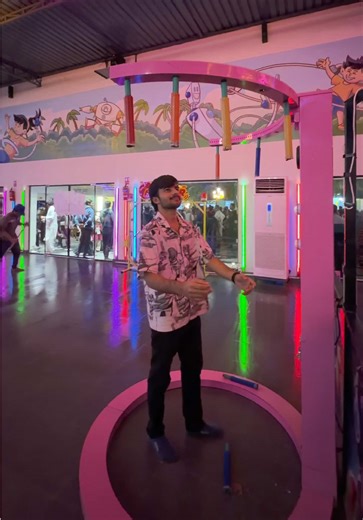 Test Your Reflexes at Flip Factory Stick Game