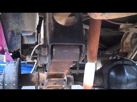 Leaf Spring Removal