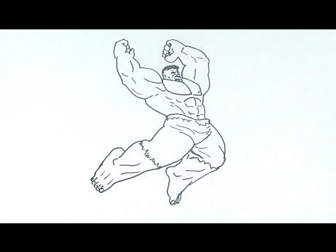 How to Draw the Hulk