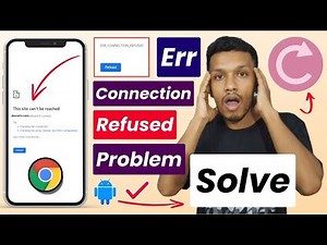 Err connection refused solve | this site can't be reached problem solve | error connection refused