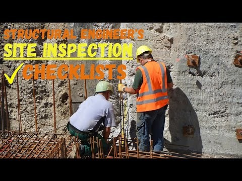 Structural Engineer's Checklists to Site Inspection | Checklists To Consider During Site Inspection