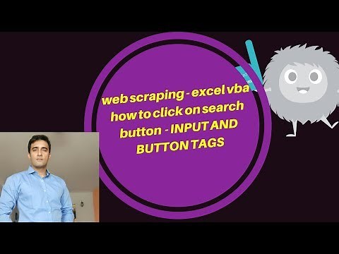 Learn Excel - Video 594 - VBA - WEB SCRAPING - CLICK ON SEARCH BUTTON