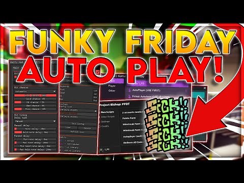 [🦔UPDATED] Funky Friday Script / GUI Hack | Auto Player + Infinite Points | *PASTEBIN 2022*
