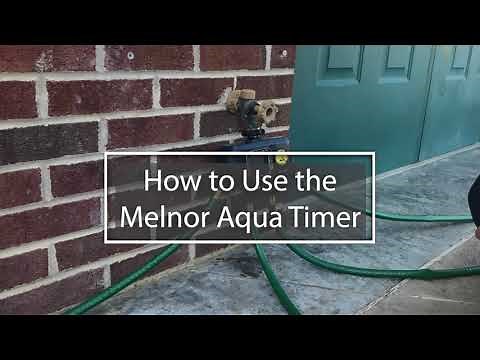 Melnor How To: AquaTimer Digital Water Timer