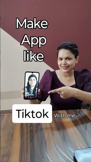 How to make app like Tiktok | How to make short video app | how to create app like Tiktok #raunix