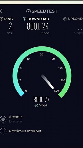 Europe’s Fastest Internet | 10 Gbps Fiber Speed Test (Ookla)