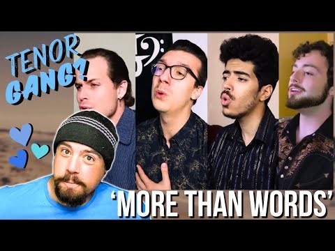 The Bass Gang - More Than Words / Extreme (Bass Singers Cover) │ TENOR GANG!?