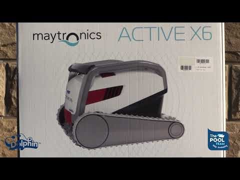 Discover the Dolphin Active X6 Robotic Pool Cleaner in Action!