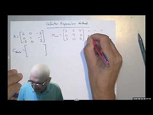 Determinant of a Matrix | Cofactor Expansion Method Explained with Examples